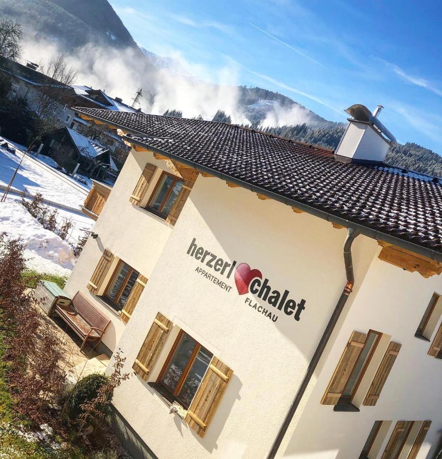 Herzerl-Chalet Appartements Флахау Екстериор снимка